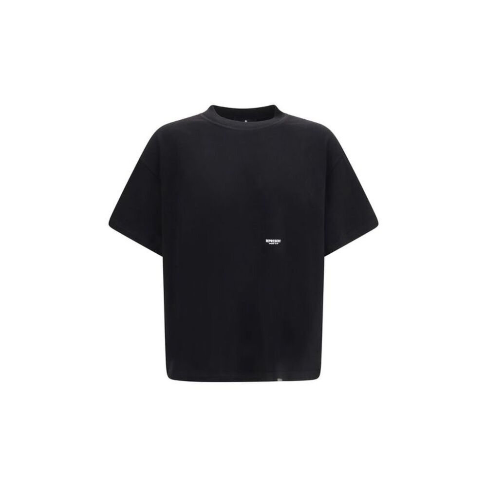 Represent Black Cotton Men's T-Shirt